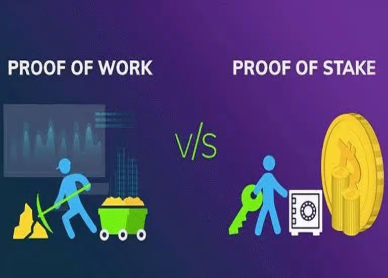 Различия Proof of Work и Proof of Stake