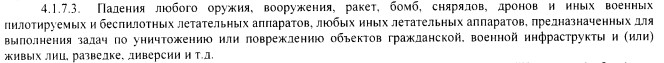  Кто страхует имущество от атак дронов?